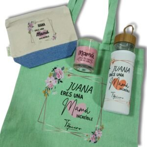 Pack Tote Bag, Neceser, Vela, Botella