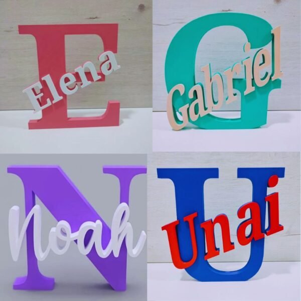 Inicial con nombre XL - Imagen 6