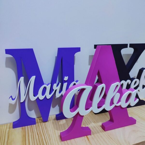 Inicial con nombre XL - Imagen 3